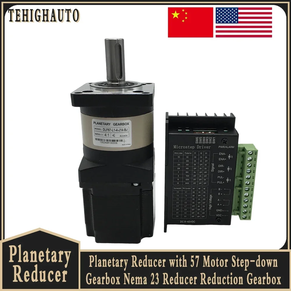 Nema 23 Closed Loop Stepper Motor Driver Kit - 유성 기어박스 57 모터 TB6600 드라이버