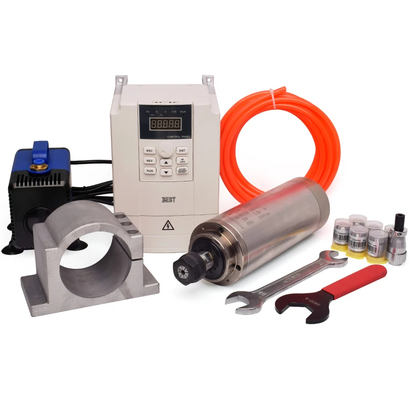 2.2Kw Water Cooled Spindle Kit Vfd - 저렴한 가격 고속 GDZ 스핀들 및