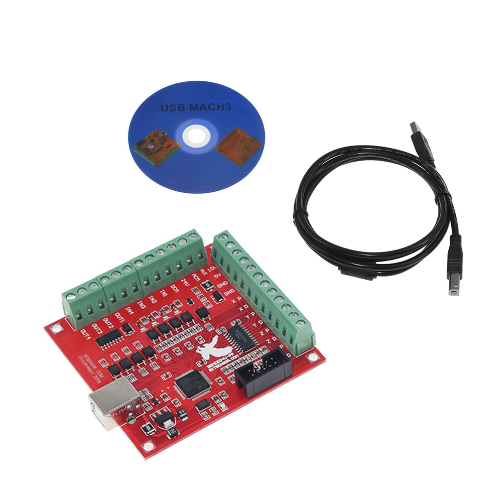 Mach3 Usb Cnc Controller 4 Axis 100Khz - MACH3 CNC USB 100Khz 브레이크아웃 보드,