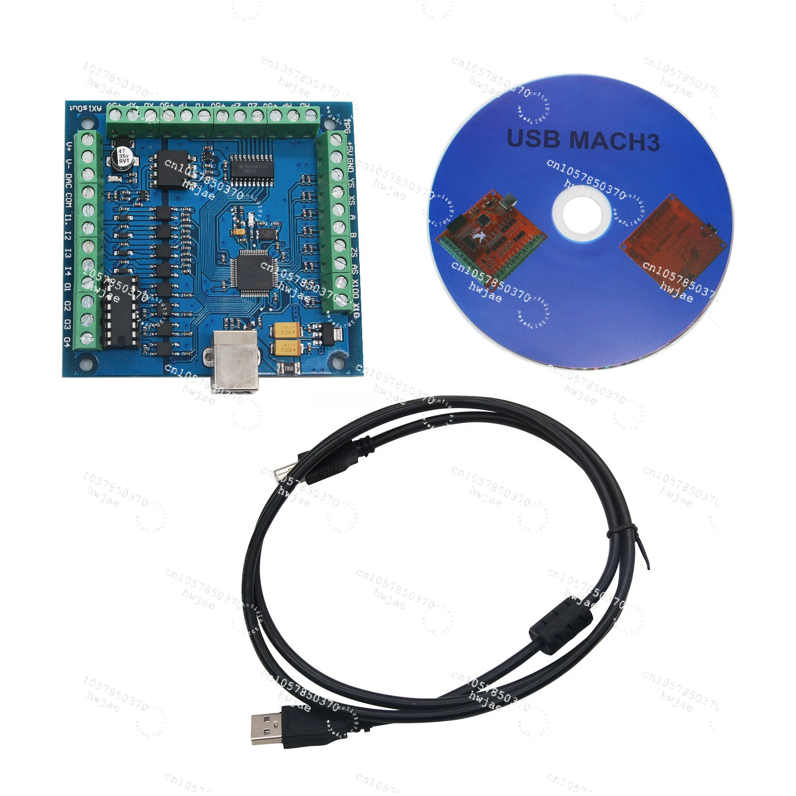 Mach3 Usb Cnc Controller 4 Axis 100Khz - MACH3 4축 USB CNC 컨트롤러 카드