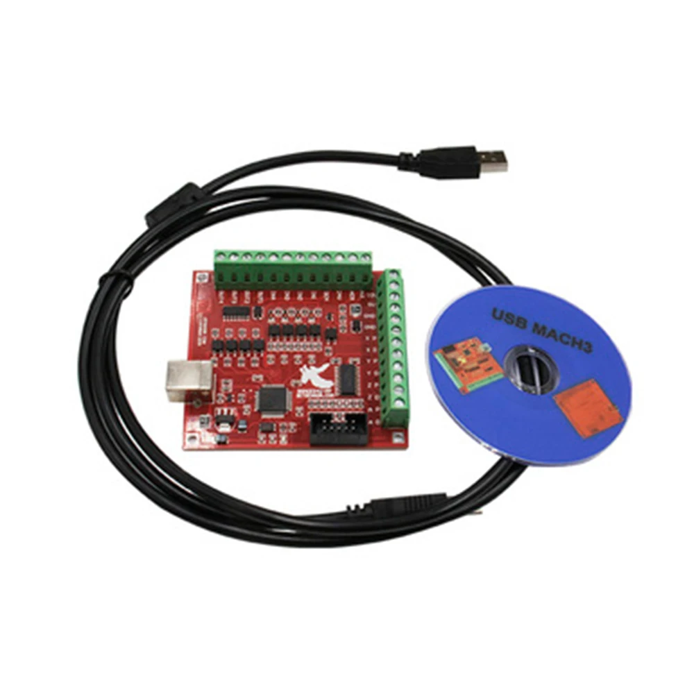Mach3 Usb Cnc Controller 4 Axis 100Khz - 3 개/대 1PCS MACH3 브레이크 아웃