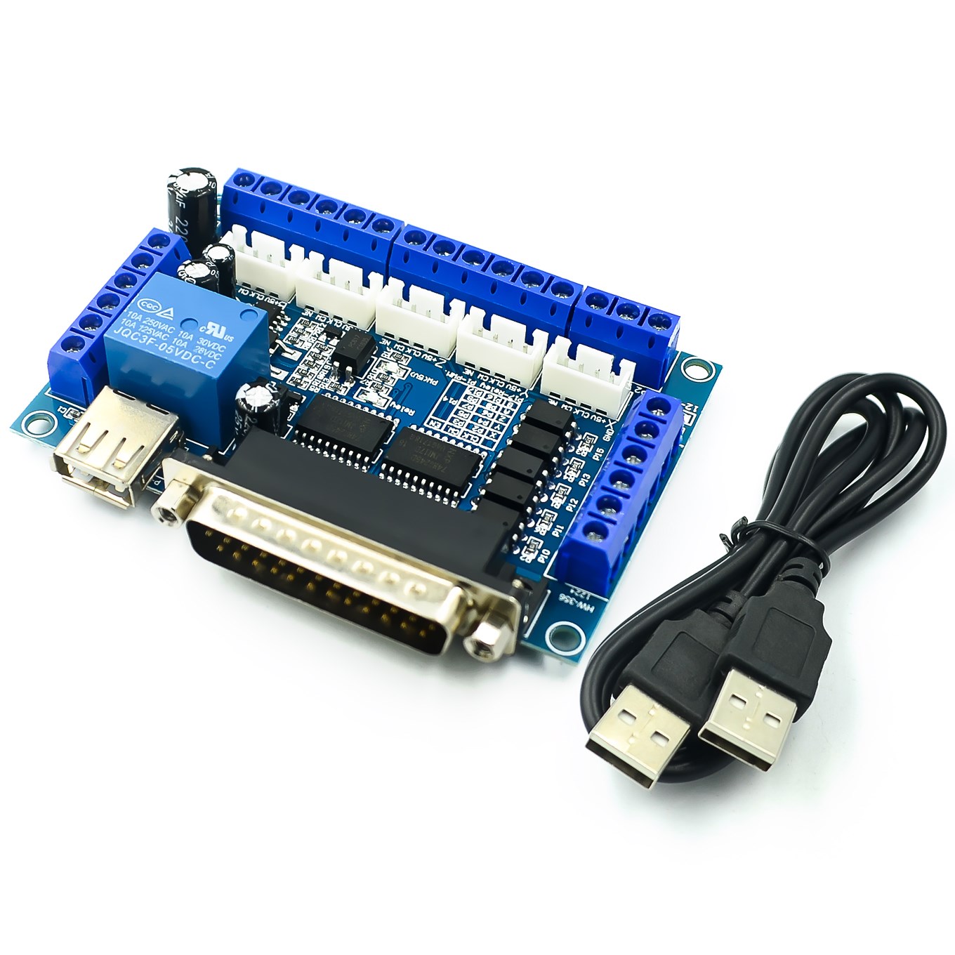 5 Axis Cnc Breakout Board Interface Mach3 - 스테퍼 모터 드라이버 Mach3 + USB