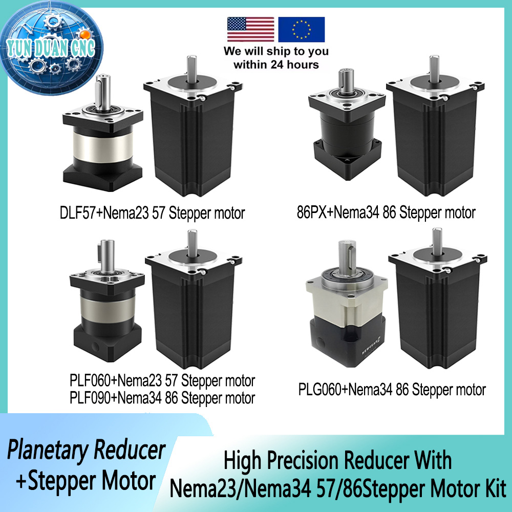 유성 감속기 57/86mm 스테퍼 모터 키트 Nema2 - Planetary Gearbox Reducer Nema 23 34 리뷰 및 가격