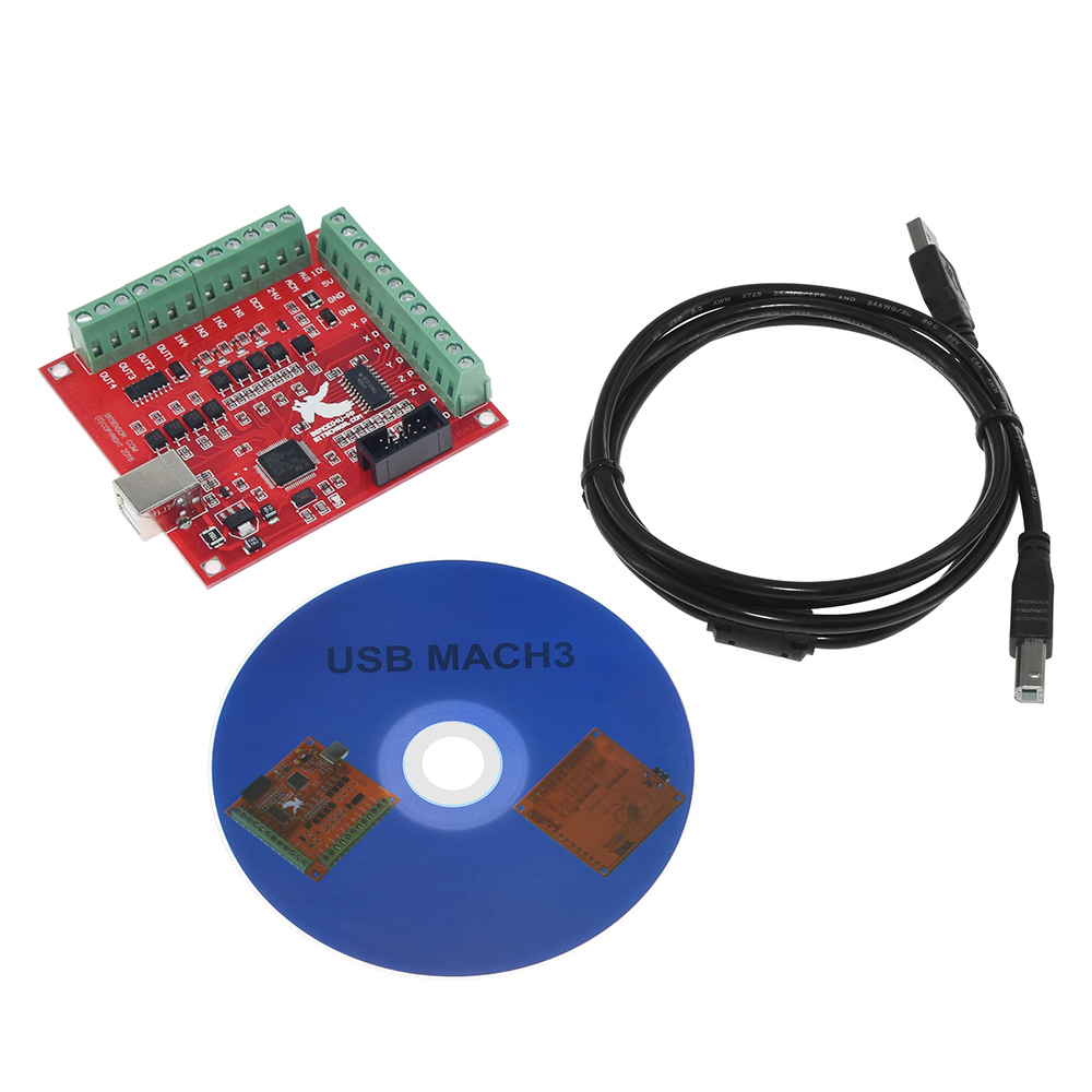 CNC USB Mach3 100Khz 브레이크 아웃 보 - Mach3 Usb Cnc Controller 4 Axis 100Khz 리뷰 및 가격