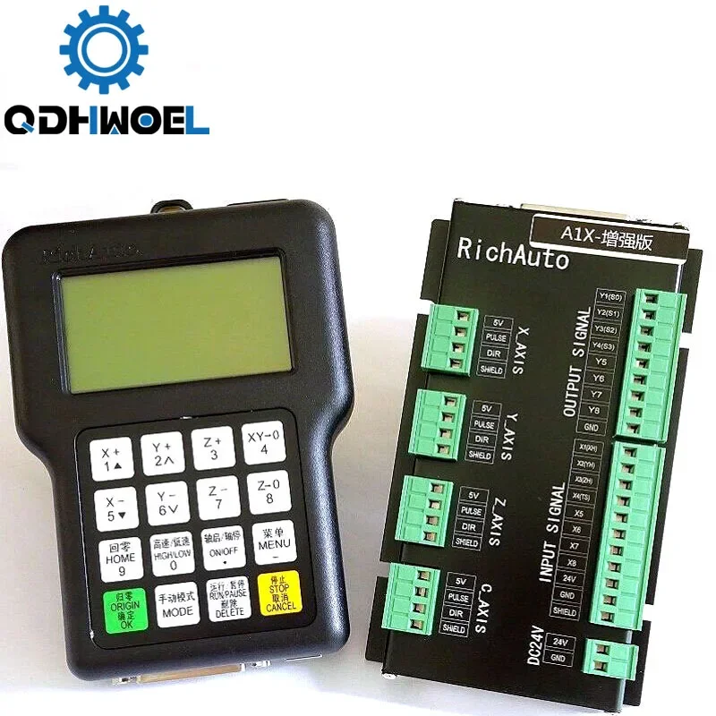 QDHWOEL RichAuto DSP A11 CNC 컨 - Richauto A11 Dsp Controller 3 Axis 리뷰 및 가격