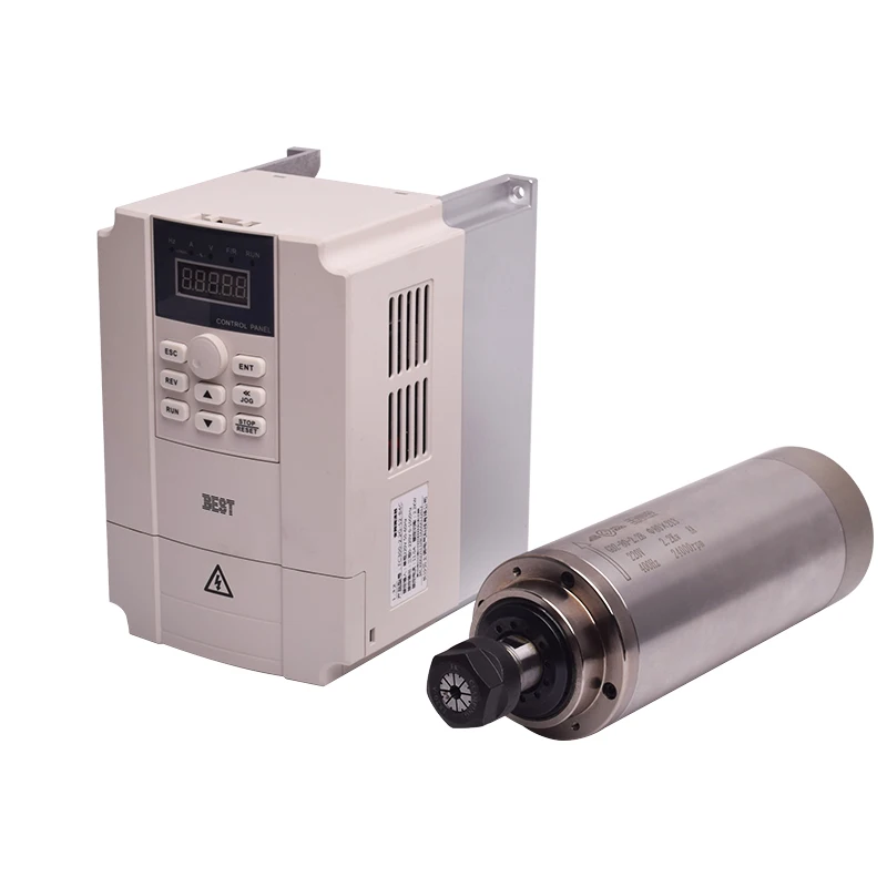 저렴한 가격 고속 GDZ 스핀들 및 VFD 인버터 2. - 2.2Kw Water Cooled Spindle Kit Vfd 리뷰 및 가격