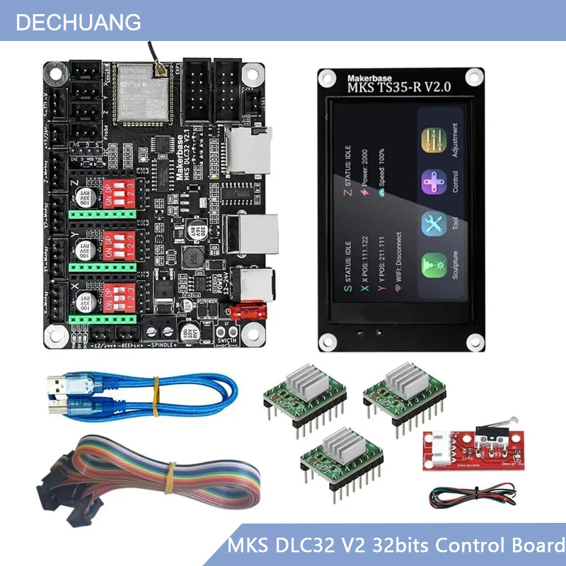 MKS DLC32 V2 GRBL 오프라인 Wifi 컨트 - Grbl 32 Bit Control Board Offline Display 리뷰 및 가격