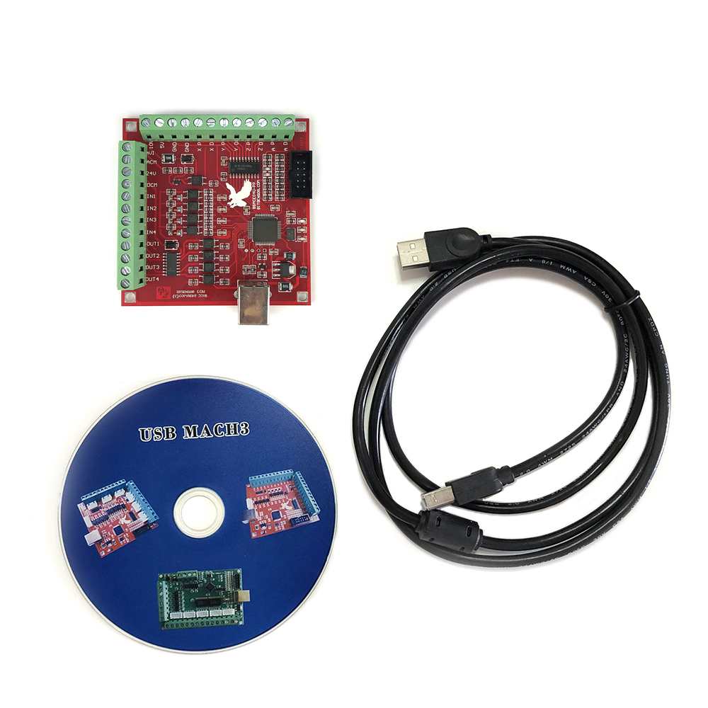 CNC USB MACH3 100Khz 브레이크 아웃 보 - Mach3 Usb Cnc Controller 4 Axis 100Khz 리뷰 및 가격