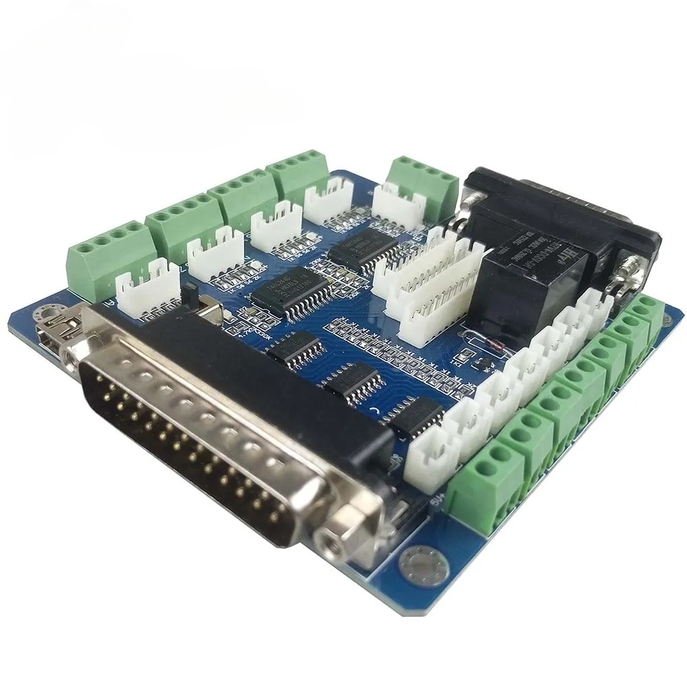스테퍼 모터의 5축 인터페이스 보드가 있는 조각 기계용 - 5 Axis Cnc Breakout Board Interface Mach3 리뷰 및 가격