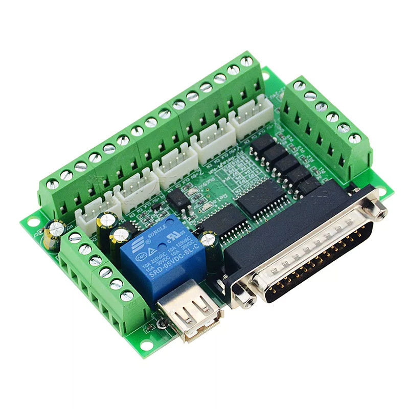 스테퍼 모터 드라이버 Mach3 + USB 케이블 LP - 5 Axis Cnc Breakout Board Interface Mach3 리뷰 및 가격